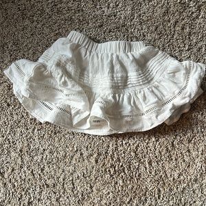 Raised by water white skirt sz.1